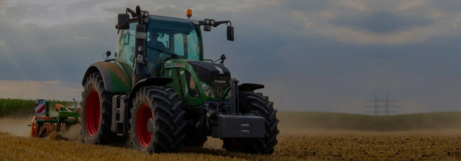 Aplicación de material de junta en agricultura